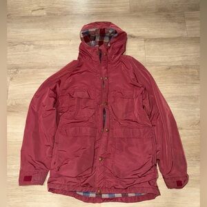 L.L. Bean Brick Red Hooded parka  Jacket